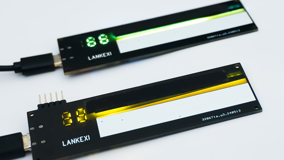 触摸滑块正面图